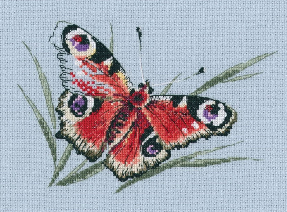 butterflies 3 - an rto cross stitch kit