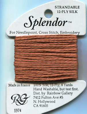 s974 rainbow gallery splendor silk thread