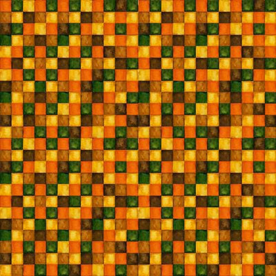 time to harvest quilting fabrics - squares - 2.9m length