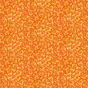 time to harvest quilting fabrics - orange - 4m length