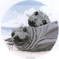 seal pups - a couchman creations cross stitch chart